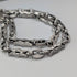 American vintage sterling silver multi-fancy link chain necklace 92cm 80g